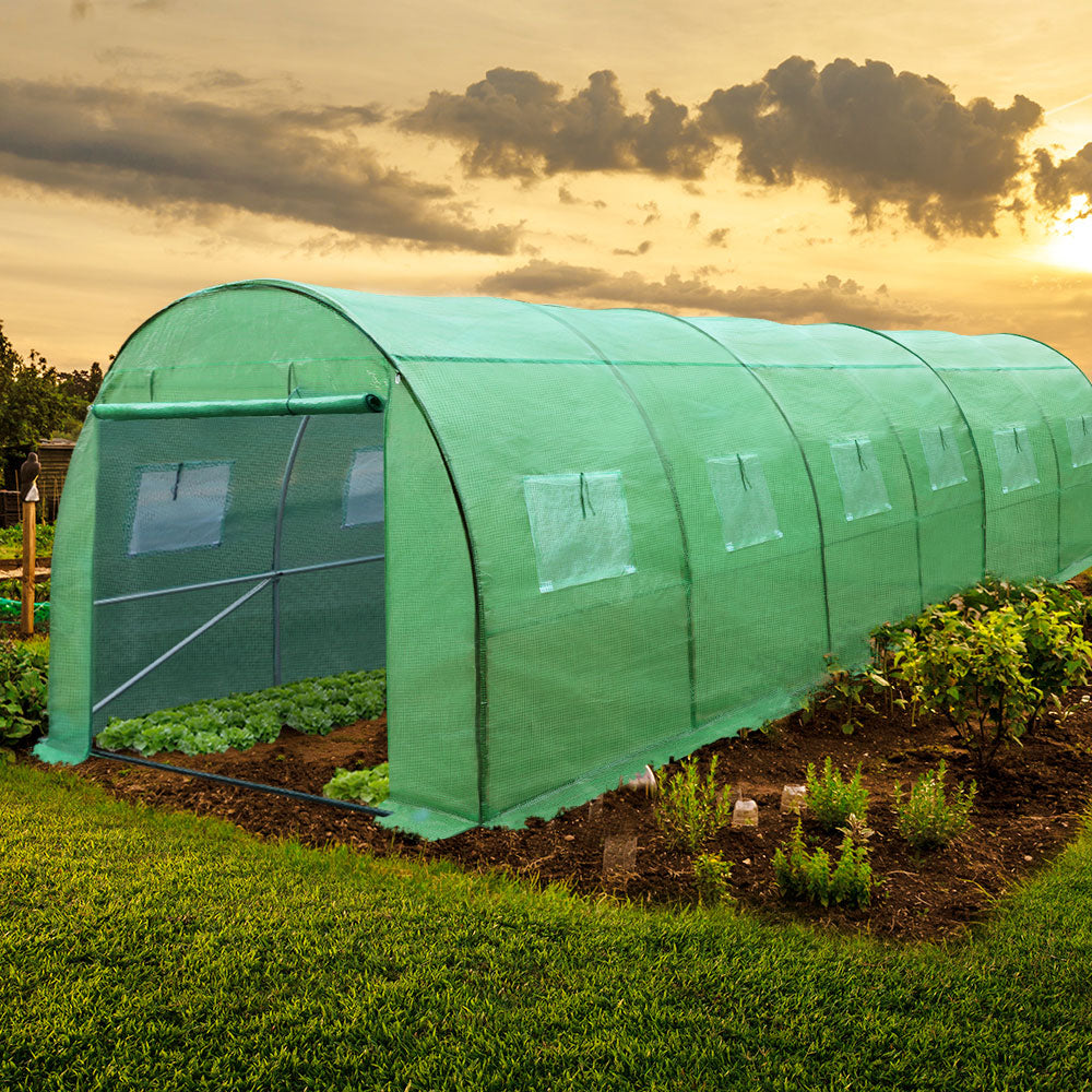 Greenhouse 6MX3M Garden Shed Green House Storage Tunnel Plant Grow - image9