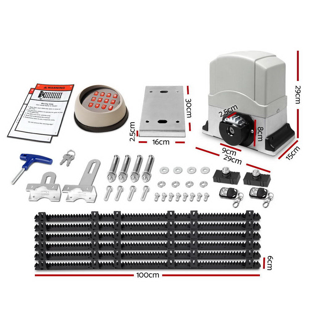 Automatic Sliding Gate Opener & Hardware Kit - image2