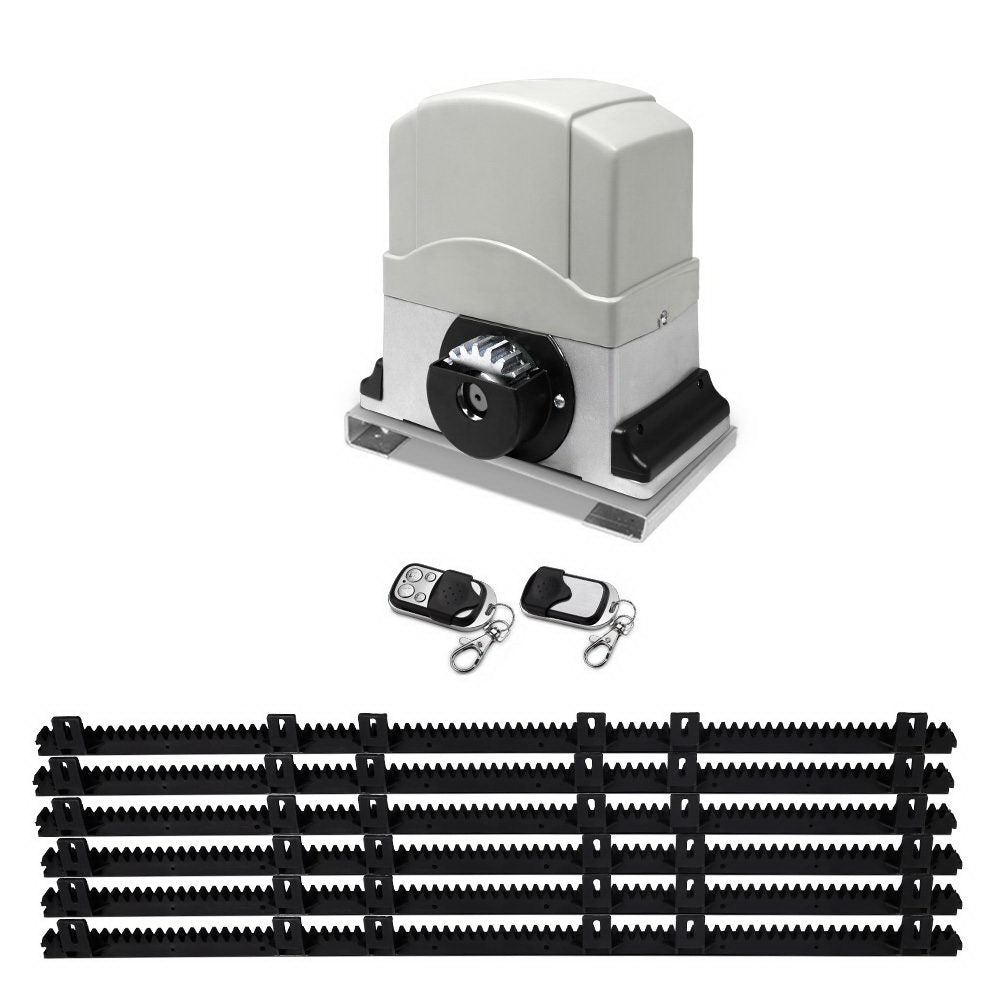 Auto Electric Sliding Gate Opener 1200KG 6M Rails - image1