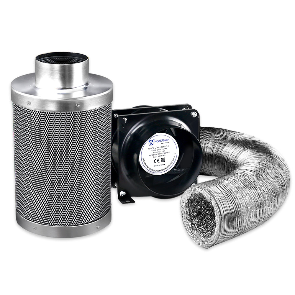 Ventilation Fan and Active Carbon Filter Ducting Kit - image3