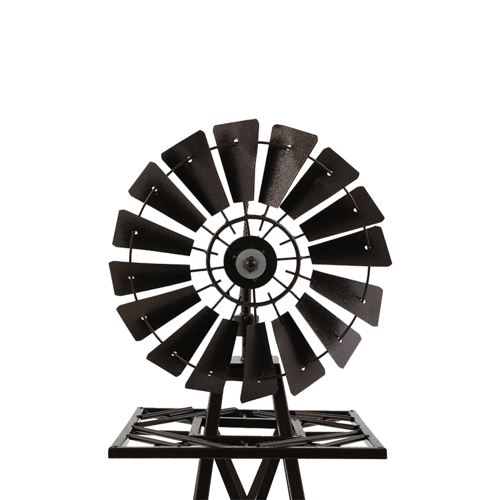 Garden Windmill 160cm Metal Ornaments Outdoor Decor Ornamental Wind Mill - image3