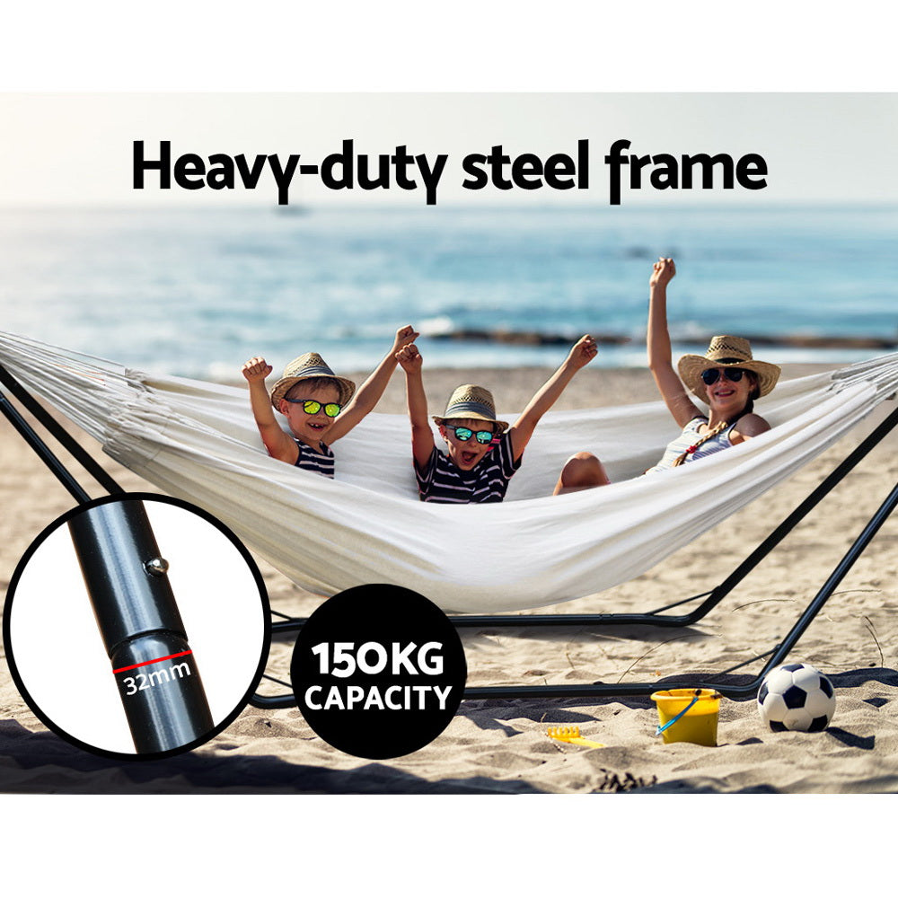 Hammock Bed with Steel Frame Stand - image5