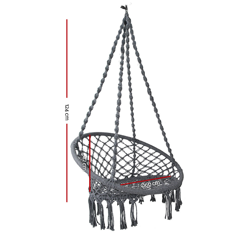 Hammock Swing Chair - Grey - image2