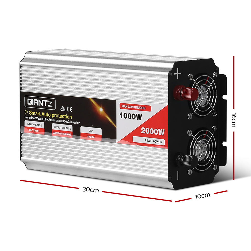 1000W Puresine Wave DC-AC Power Inverter - image2