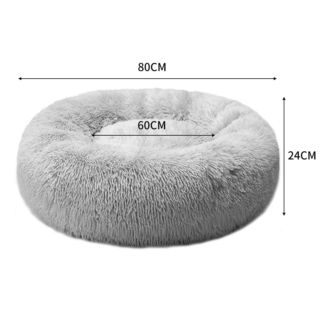 PaWz Pet Bed Dog Beds Mattress Bedding Cat Pad Mat Cushion Winter XL Grey - image3