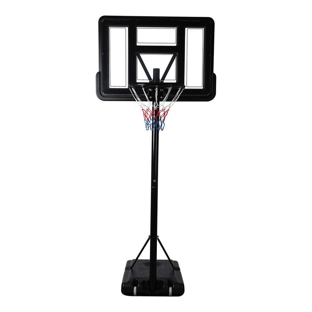 Basketball Hoop Stand System Portable 3.05M Height Adjustable Net Ring In Ground - image2