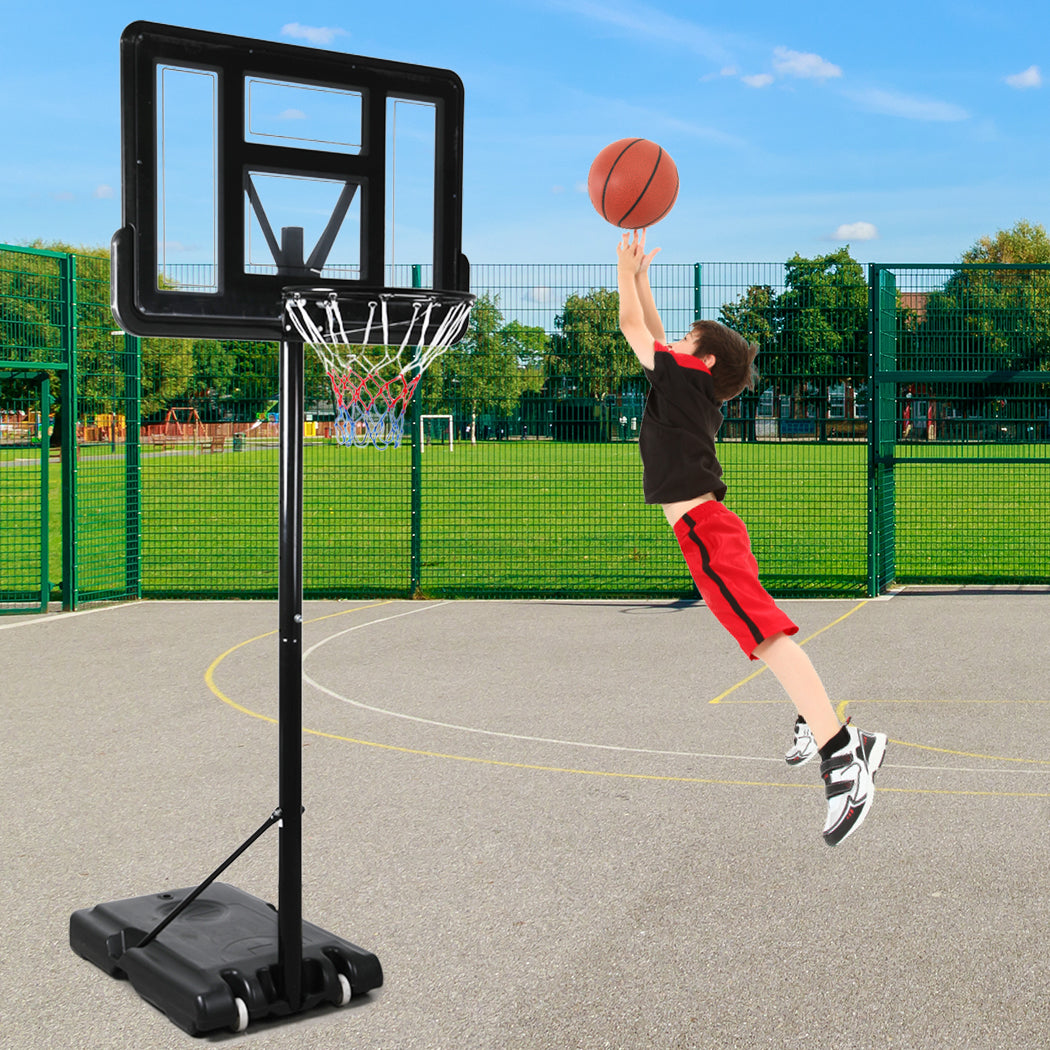 Basketball Hoop Stand System Portable 3.05M Height Adjustable Net Ring In Ground - image8