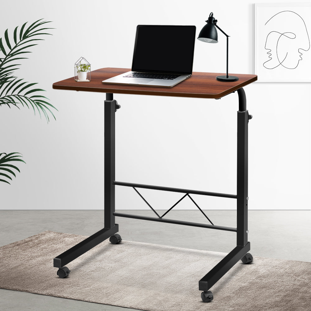 Laptop Table Desk Portable - Dark Wood - image7