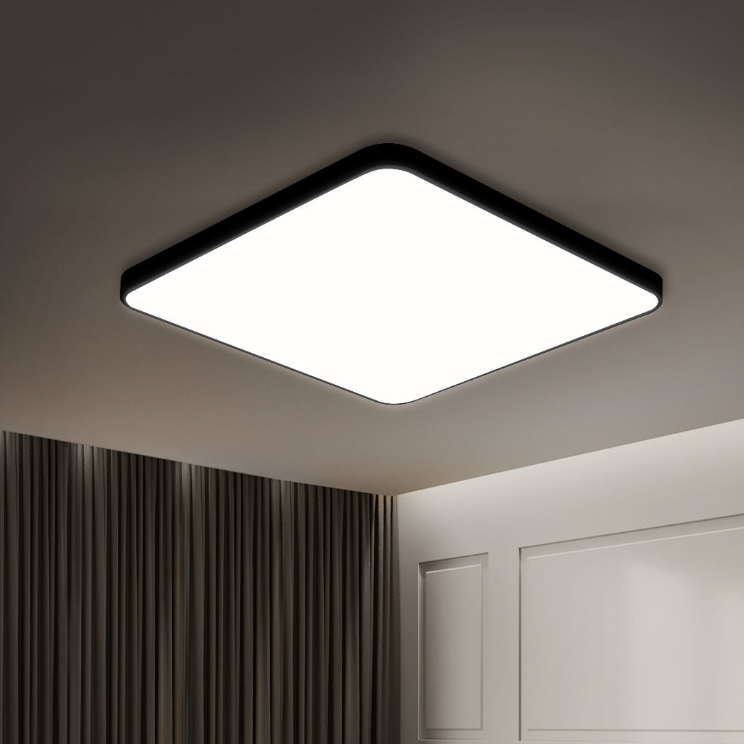 EMITTO Ultra-Thin 5CM LED Ceiling Down Light Surface Mount Living Room Black 18W - image7