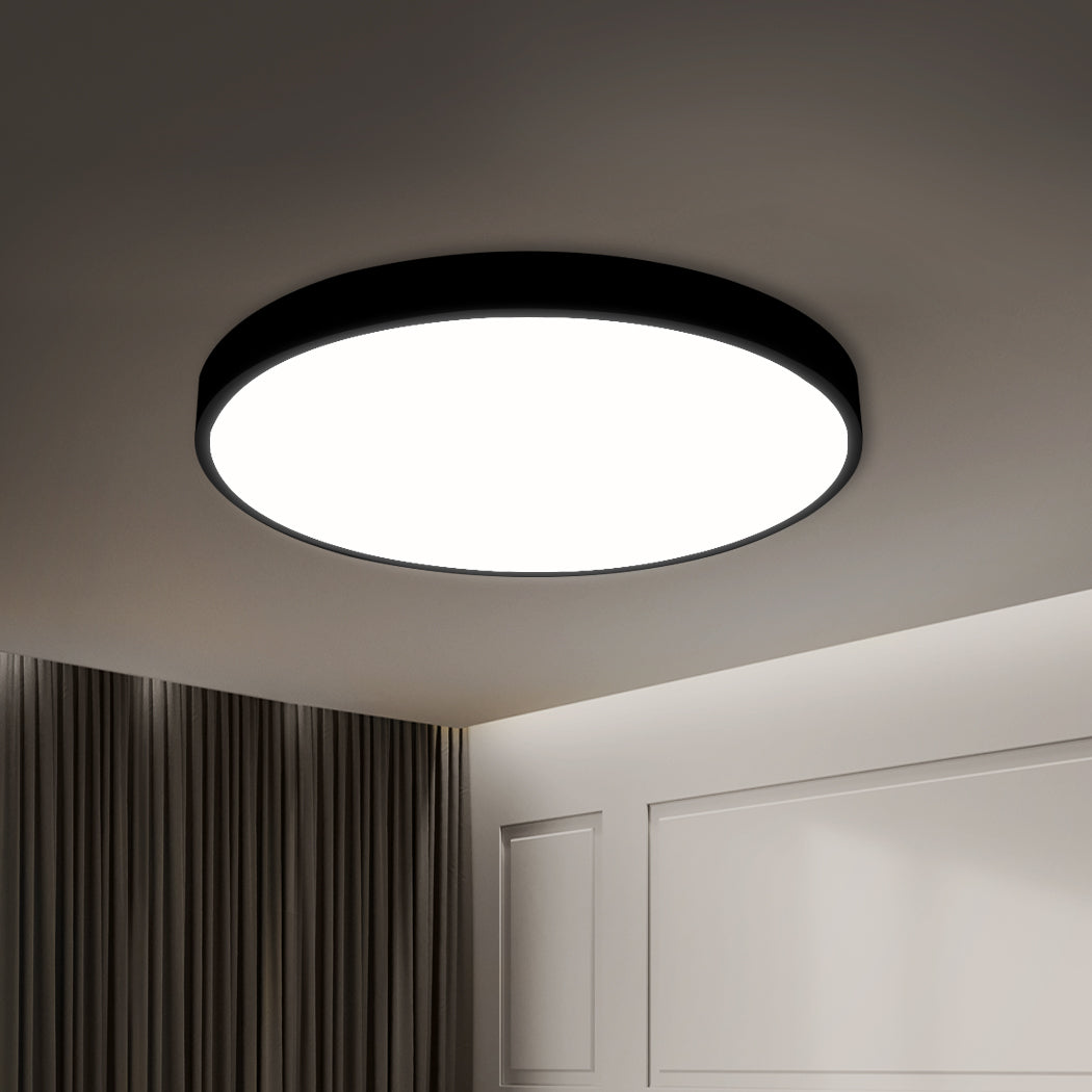 EMITTO Ultra-Thin 5CM LED Ceiling Down Light Surface Mount Living Room Black 18W - image7