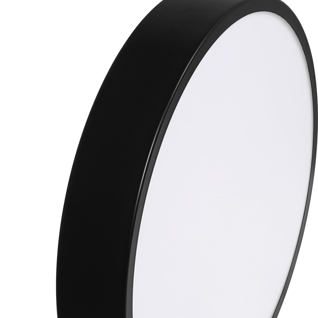 EMITTO Ultra-Thin 5CM LED Ceiling Down Light Surface Mount Living Room Black 30W - image4
