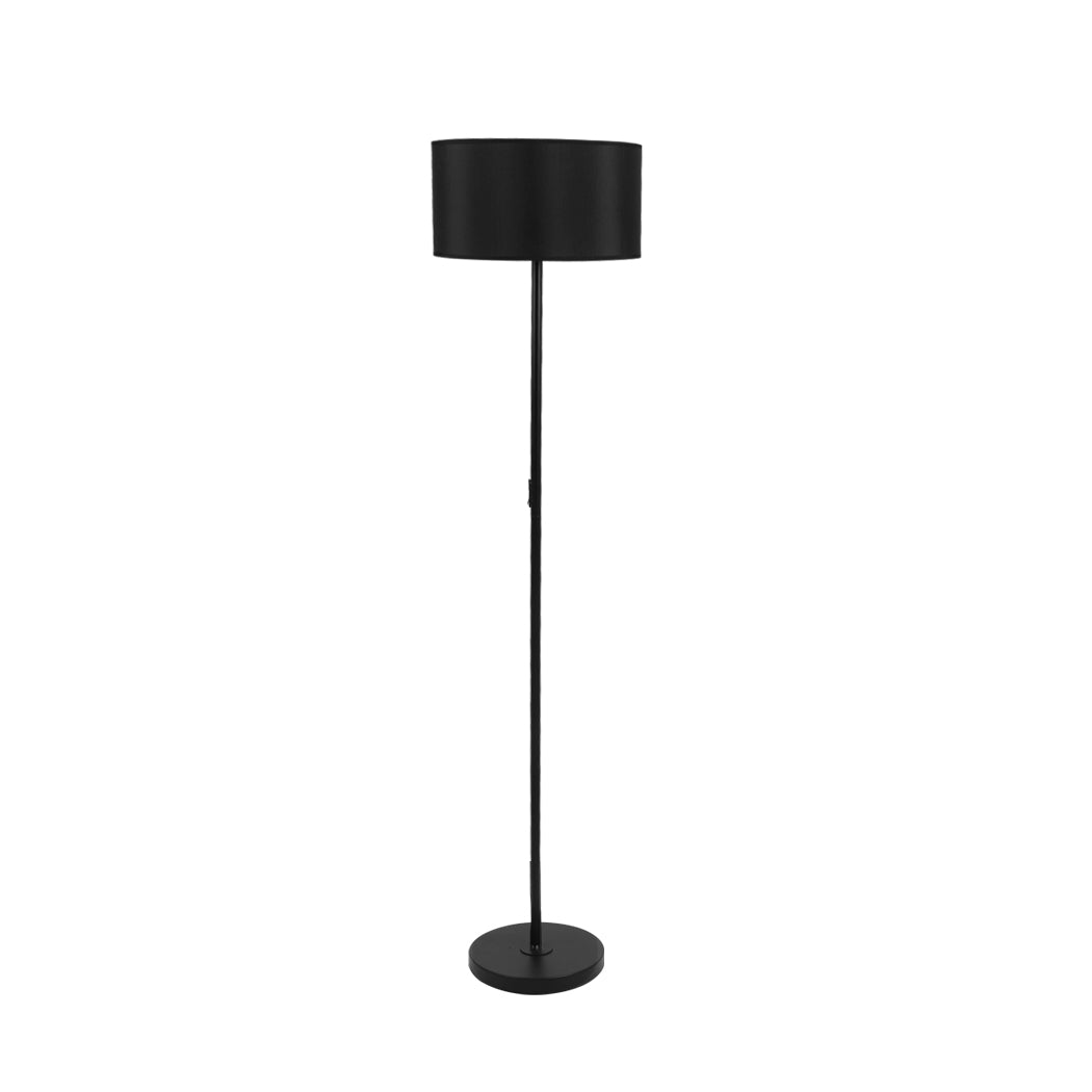 Modern LED Floor Lamp Stand Reading Light Decoration Indoor Classic Linen Fabric - image2