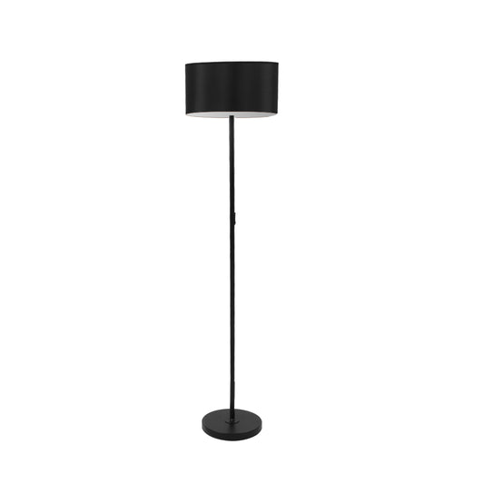 Modern LED Floor Lamp Stand Reading Light Decoration Indoor Classic Linen Fabric - image1