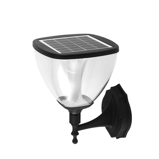 LED Solar Powered Light Garden Pathway Wall Lamp Landscape Yard Outdoor - image1