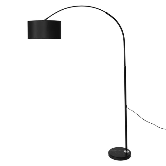 Modern LED Floor Lamp Reading Light Free Standing Height Adjustable Marble Base - image1