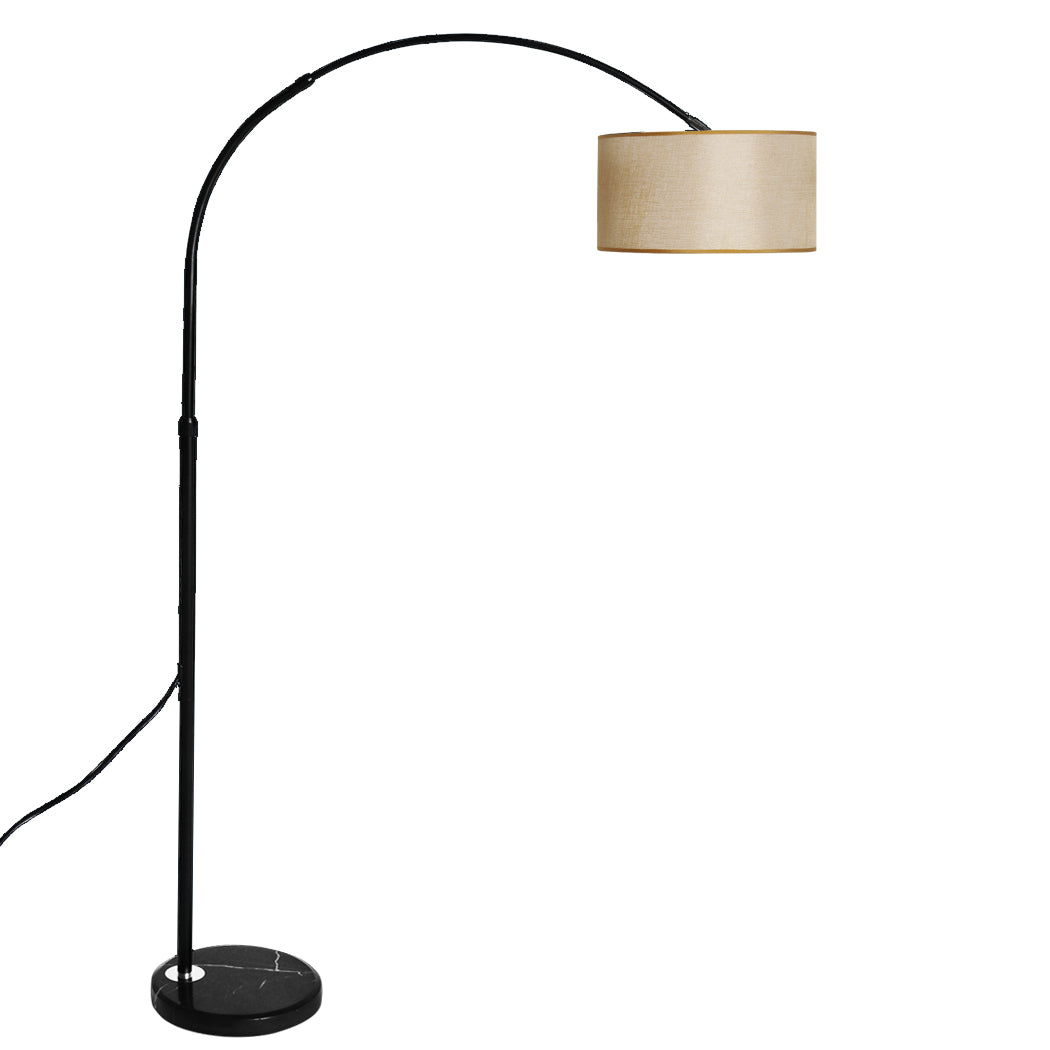 Modern LED Floor Lamp Reading Light Free Standing Height Adjustable Marble Base - image2