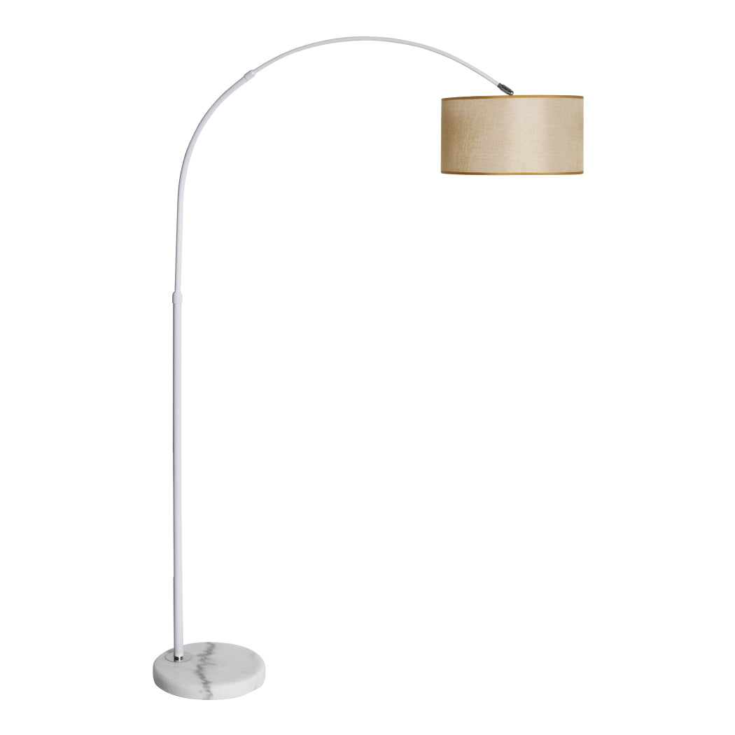 Modern LED Floor Lamp Reading Light Free Standing Height Adjustable Marble Base - image2