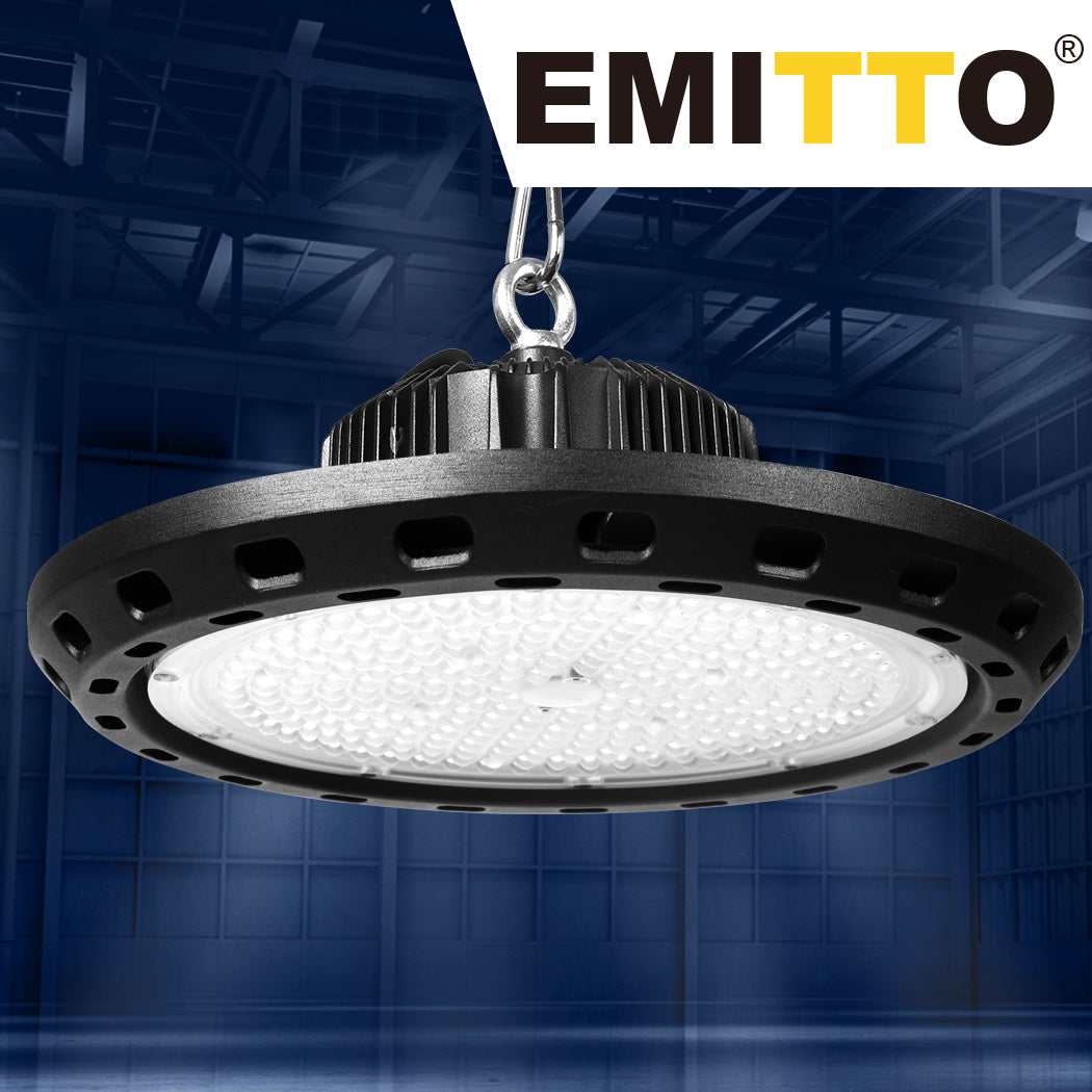 UFO High Bay LED Lights 200W Workshop Lamp Industrial Shed Warehouse Factory - image7