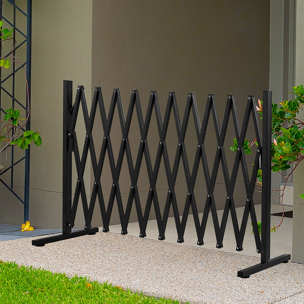 Garden Gate Security Pet Baby Fence Barrier Safety Aluminum Indoor Outdoor - image7