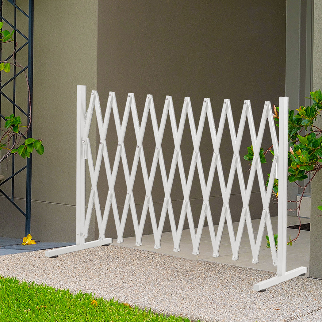 Garden Gate Security Pet Baby Fence Barrier Safety Aluminum Indoor Outdoor - image7