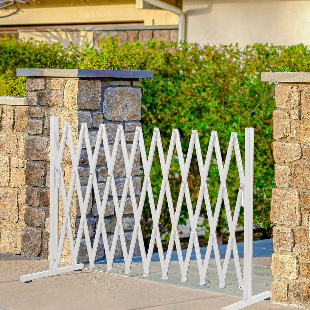 Garden Gate Security Pet Baby Fence Barrier Safety Aluminum Indoor Outdoor - image8