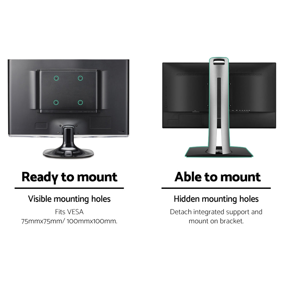 Monitor Arm Stand Dual Black - image4