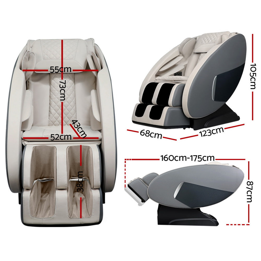 Electric Massage Chair Zero Gravity Recliner Body Back Shiatsu Massager - image2