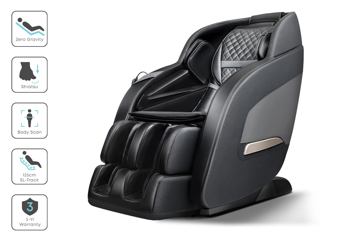 Electric Massage Chair Zero Gravity Recliner Shiatsu Heating Massager - image5