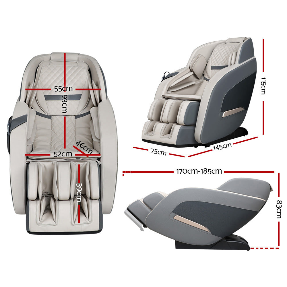 Electric Massage Chair Zero Gravity Recliner Shiatsu Kneading Massager - image2