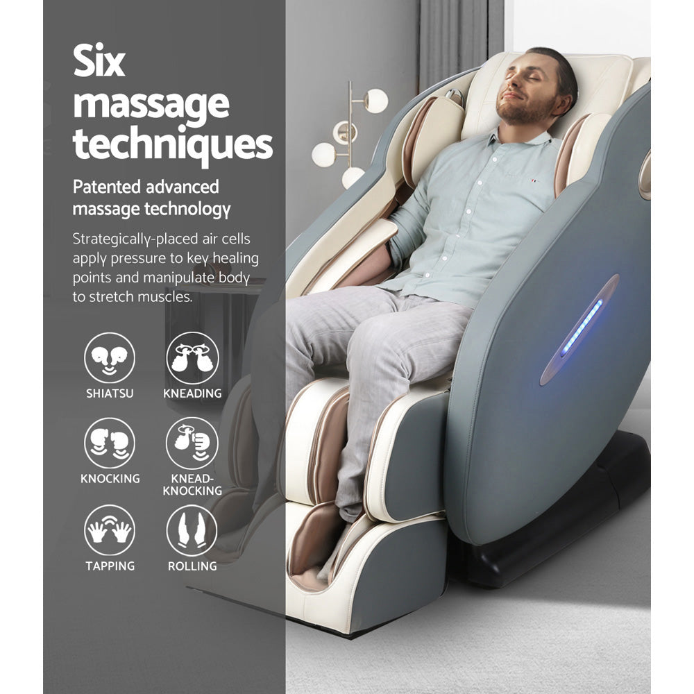 Electric Massage Chair Recliner SL Track Shiatsu Heat Back Massager - image6