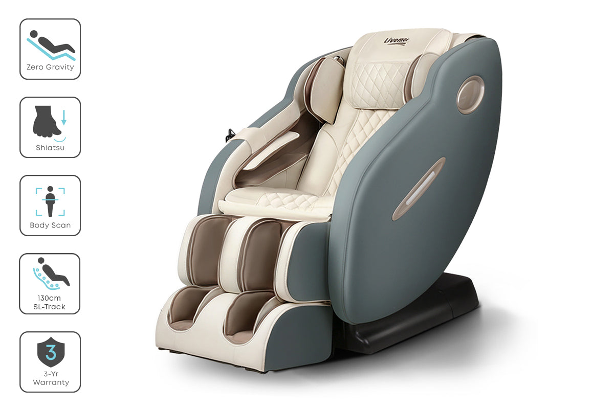 Electric Massage Chair Recliner SL Track Shiatsu Heat Back Massager - image8