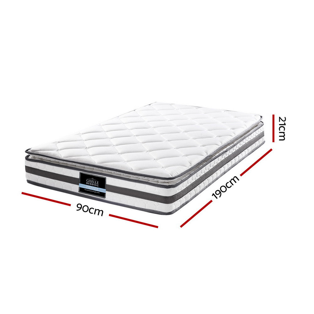 Bedding Normay Bonnell Spring Mattress 21cm Thick ‚Äì Single - image2