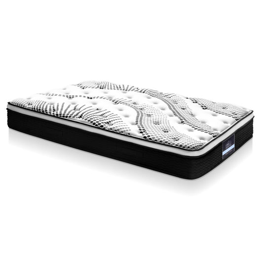 Bedding Single Size Euro Spring Foam Mattress - image1