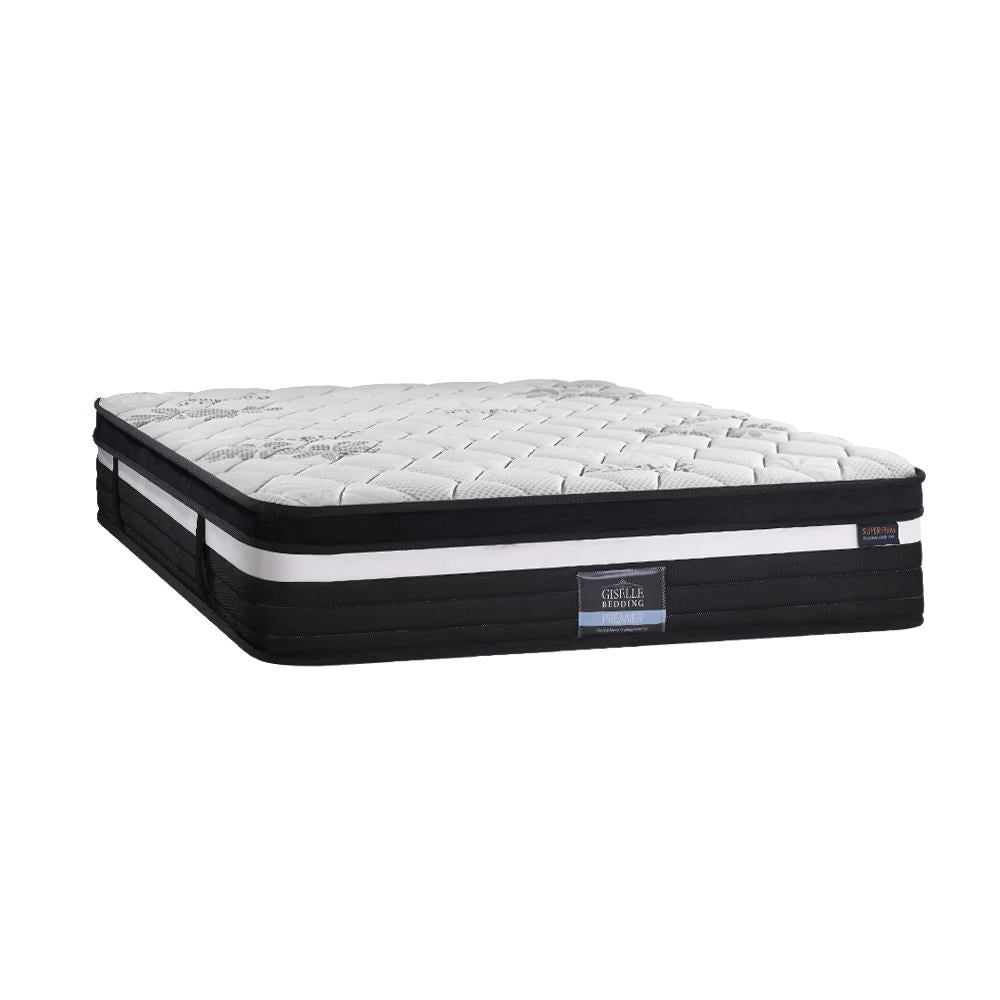 Bedding Regine Euro Top Pocket Spring Mattress 28cm Thick - Queen - image1