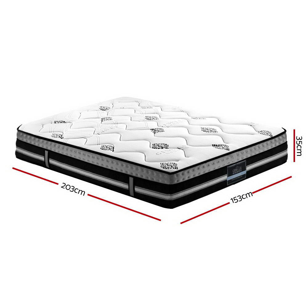 Bedding Galaxy Euro Top Cool Gel Pocket Spring Mattress 35cm Thick ‚Äì Queen - image2