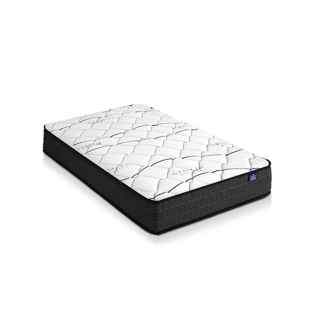 Bedding King Single Size Mattress Bed Medium Firm Foam Bonnell Spring 16cm - image1