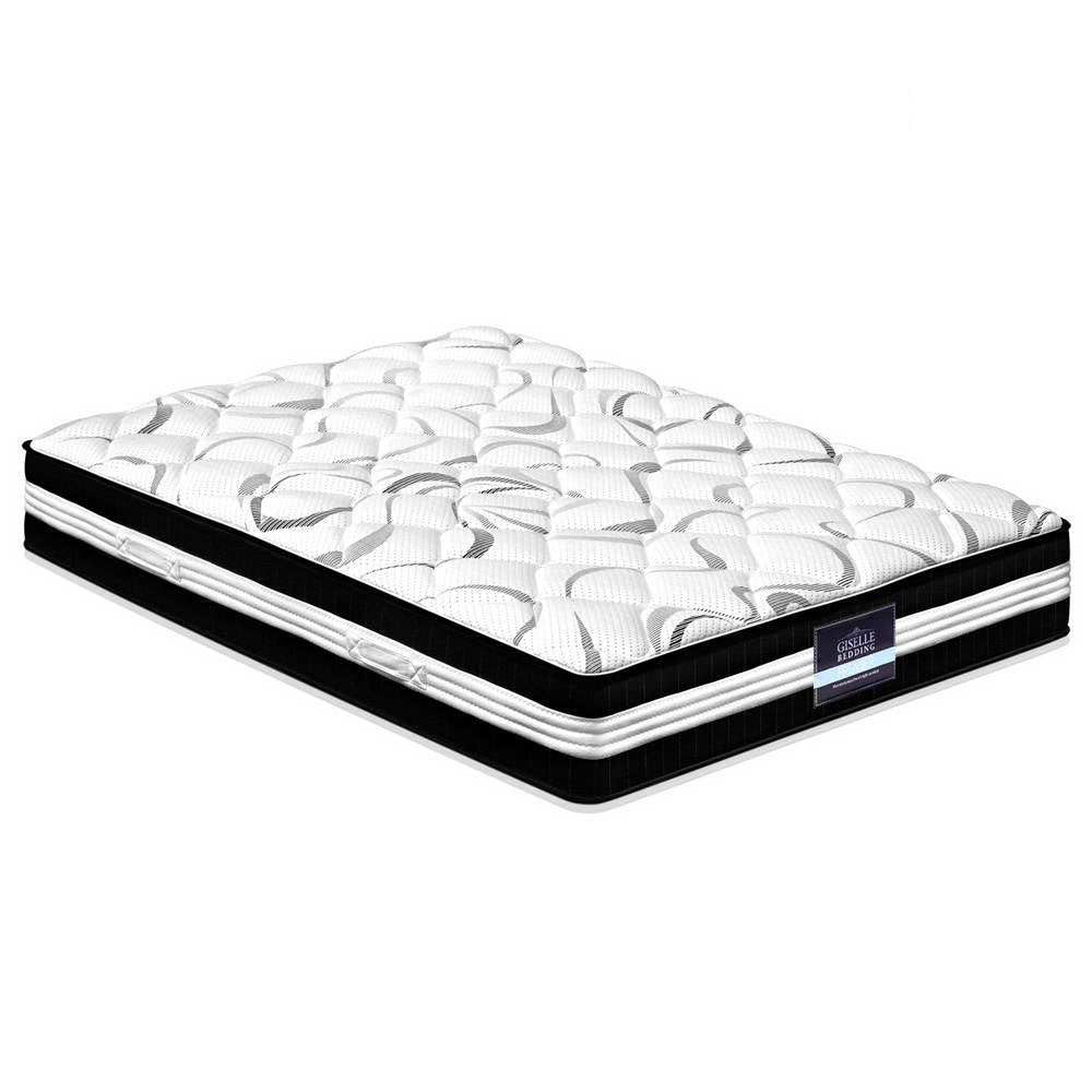 Bedding Mykonos Euro Top Pocket Spring Mattress 30cm Thick ‚Äì Double - image1