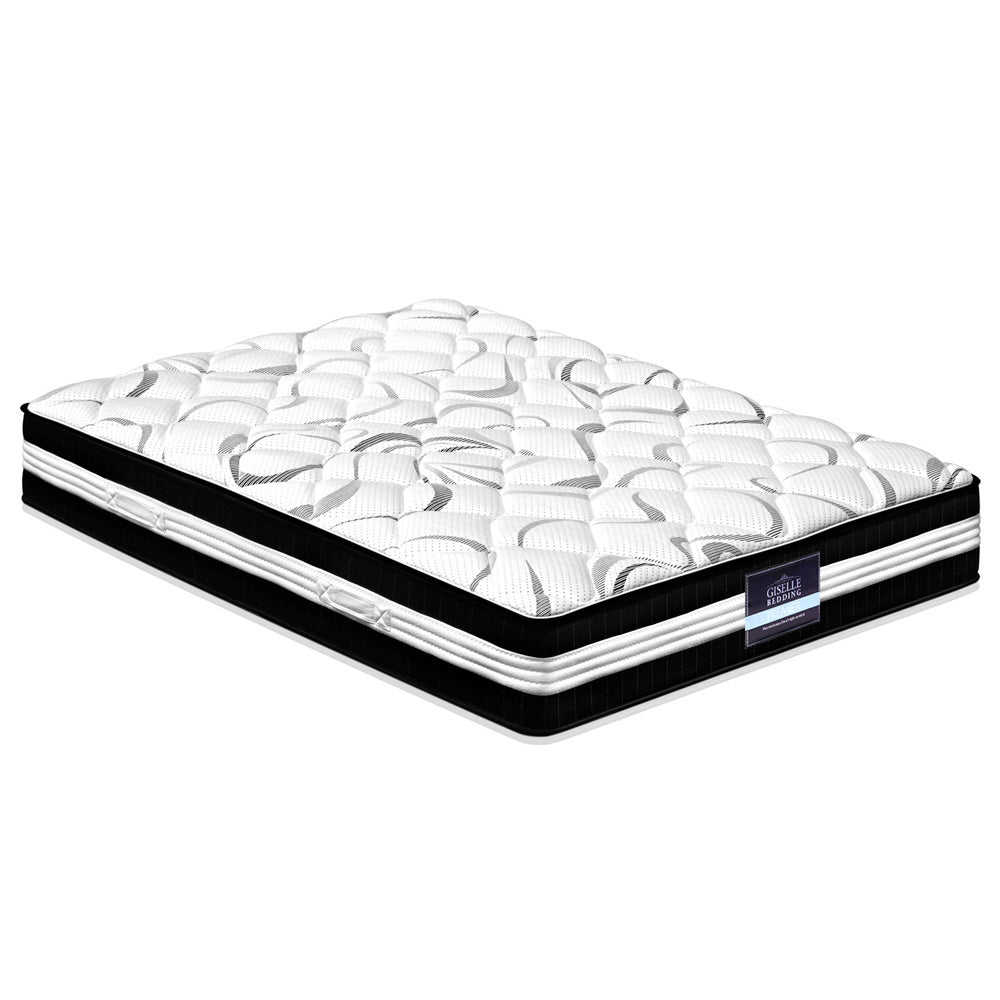 Bedding Queen Size Euro Spring Foam Mattress - image1