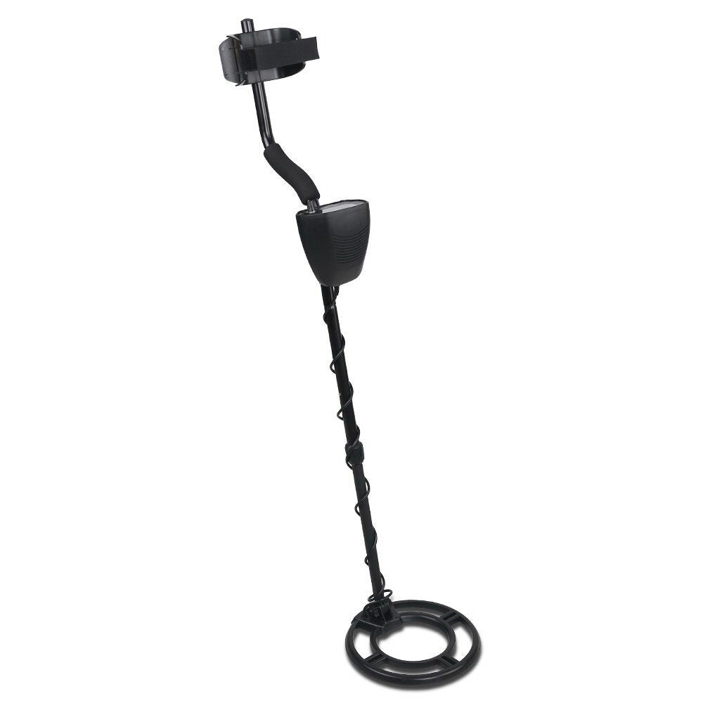 LCD Screen Metal Detector with Headphones - Black - image1