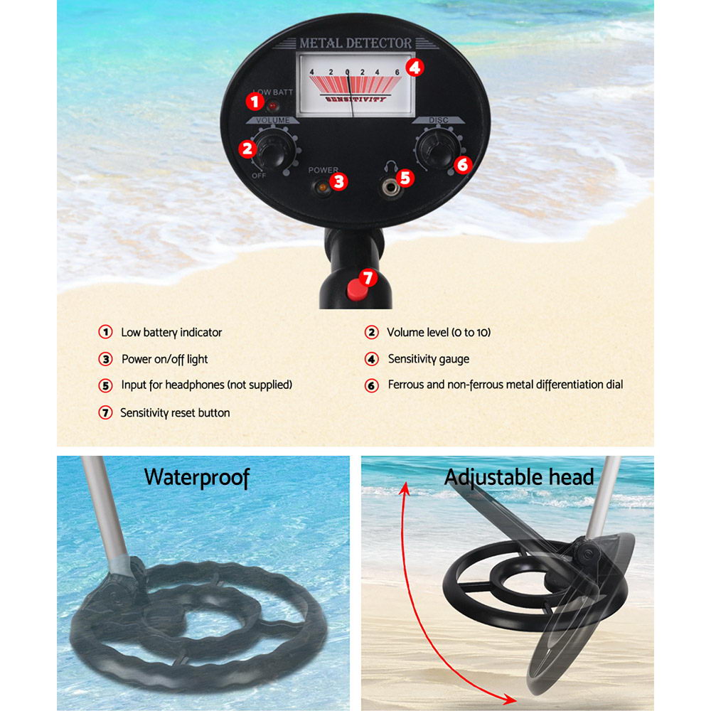 Deep Metal Detector - Black - image4