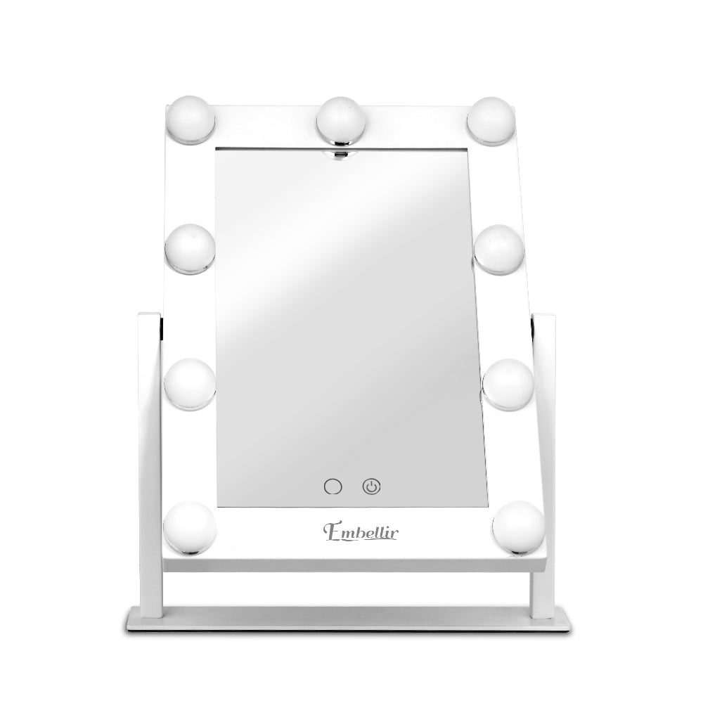 LED Standing Makeup Mirror - White - image3