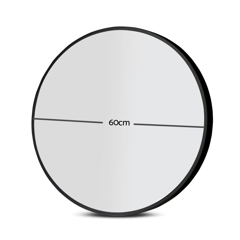60cm Frameless Round Wall Mirror - image2