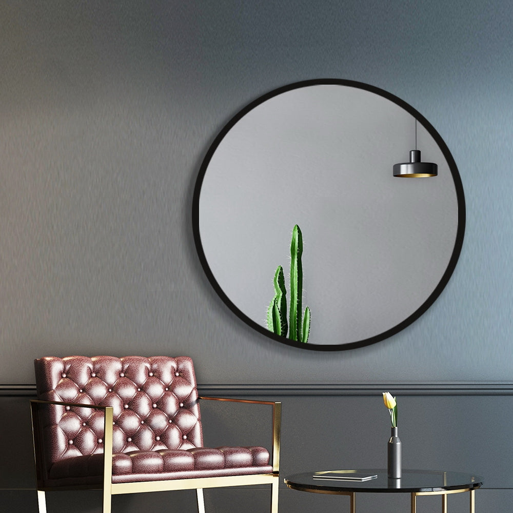 60cm Frameless Round Wall Mirror - image7