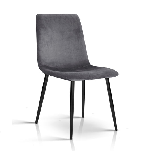 Set of 4 Modern Dining Chairs - image1