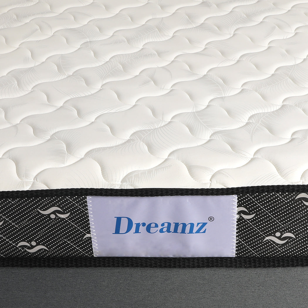 Dreamz Bedding Mattress Double Size Premium Bed Top Spring Foam Medium Soft 16CM - image6