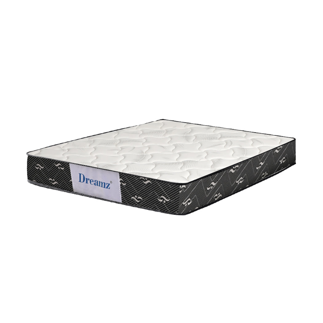 Dreamz Bedding Mattress Double Size Premium Bed Top Spring Foam Medium Soft 16CM - image1