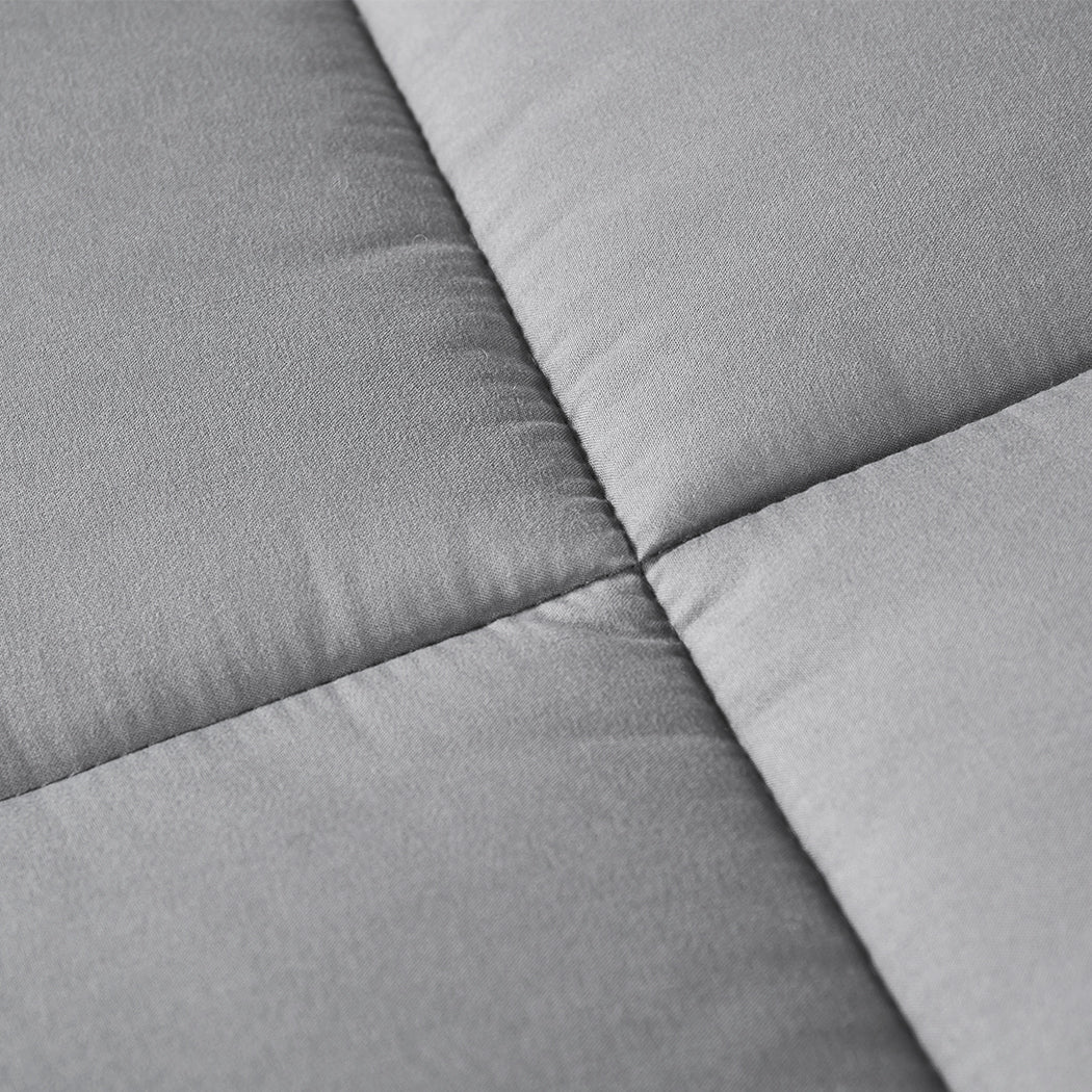 Dreamz Mattress Topper Bamboo Fibre Luxury Pillowtop Mat Protector Cover Double - image13