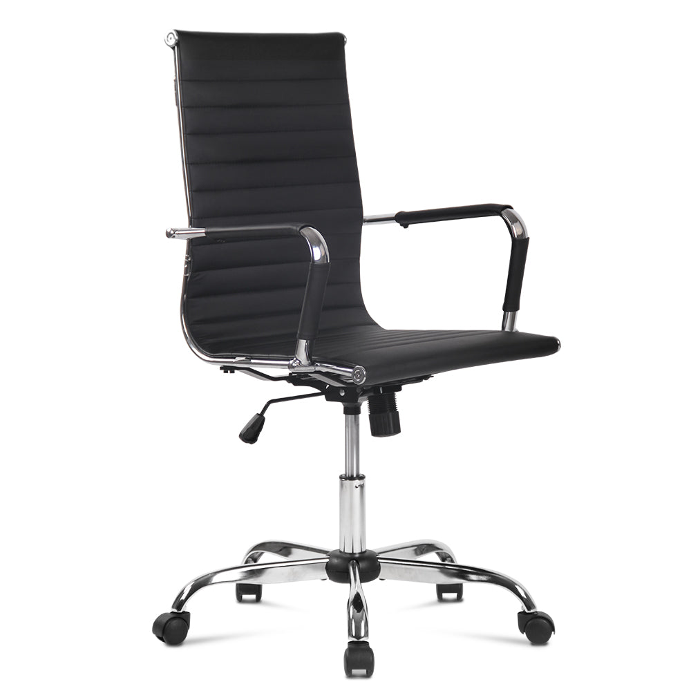 Gaming Office Chair Computer Desk Chairs Home Work Study Black High Back - image3