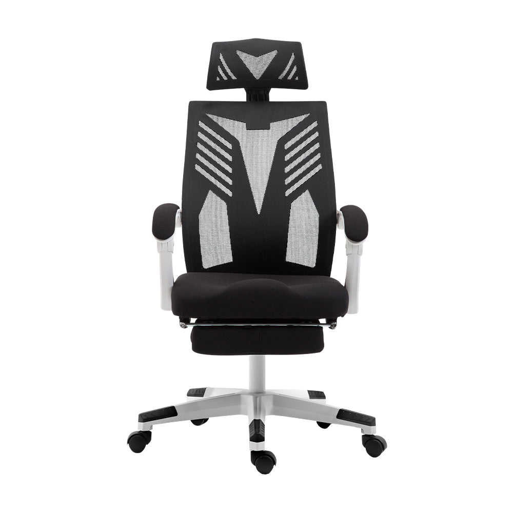 Gaming Office Chair Computer Desk Chair Home Work Recliner White - image3