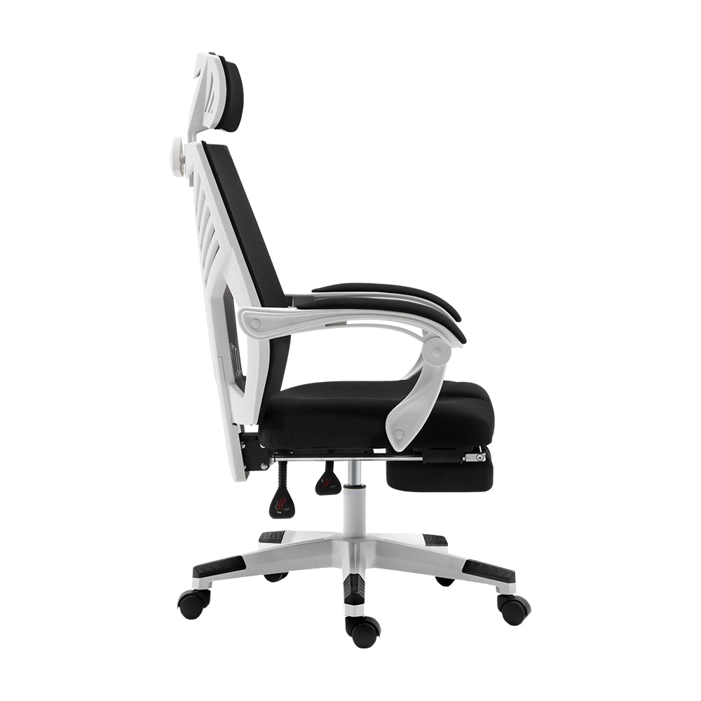Gaming Office Chair Computer Desk Chair Home Work Recliner White - image4